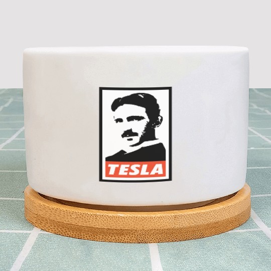 Nikola Tesla Plant Pots