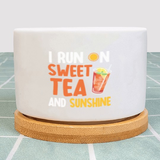 Sweet Tea And Sunshine Plant Pots
