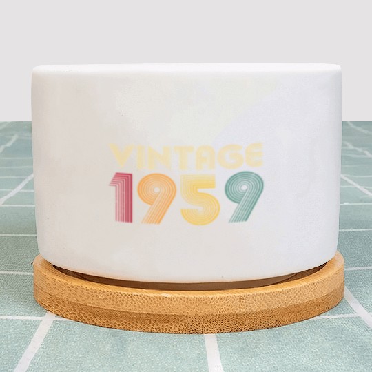 64Th 1959 Mom Dad Plant Pots