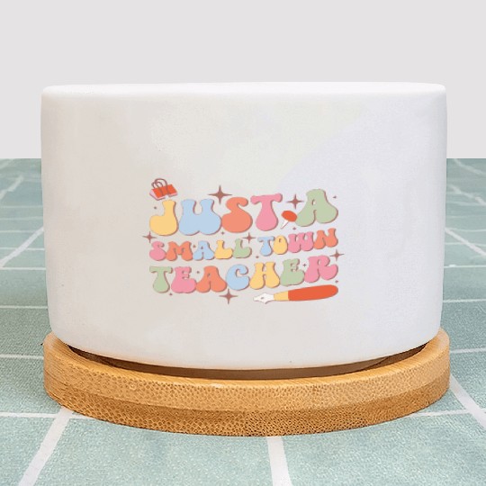 Just A Small Town Teacher, Back To School Plant Pots