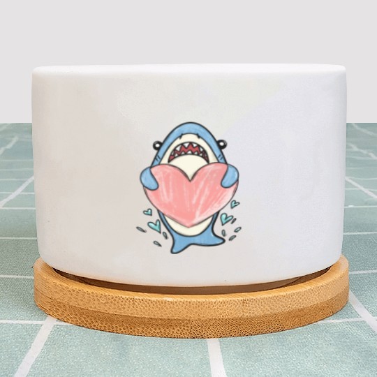Love Shark Plant Pots