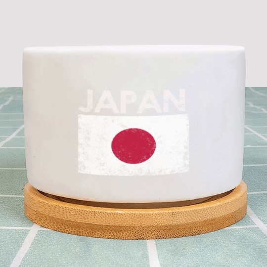 Japan Japanese Flag Pride Plant Pots