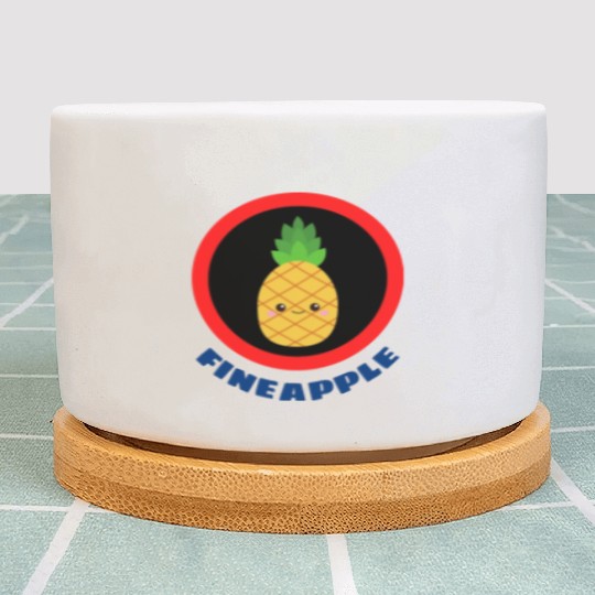Fineapple Pineapple Pun Plant Pots