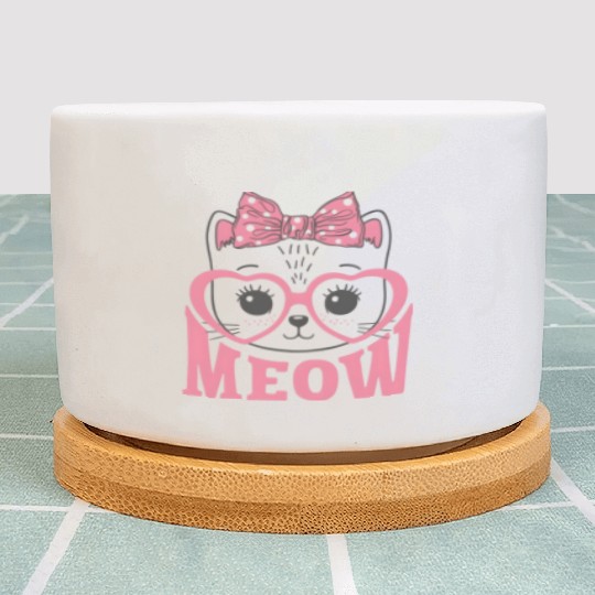 Playful Cat Whispers: Simply Meow Plant Pots