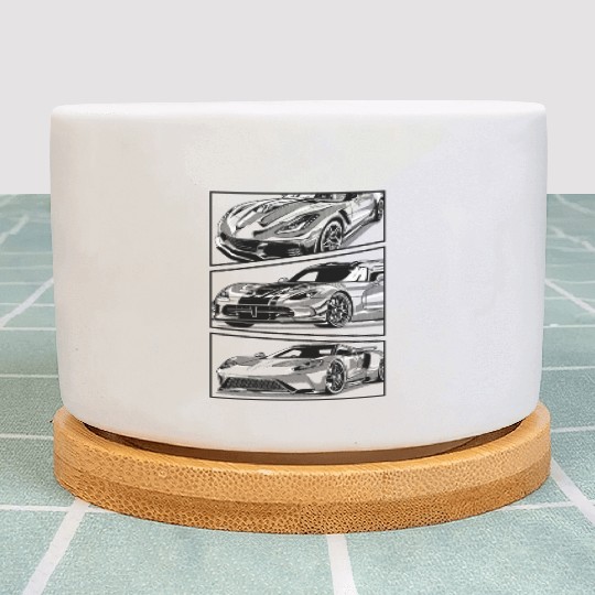 Fancy Super fast Car Plant Pots