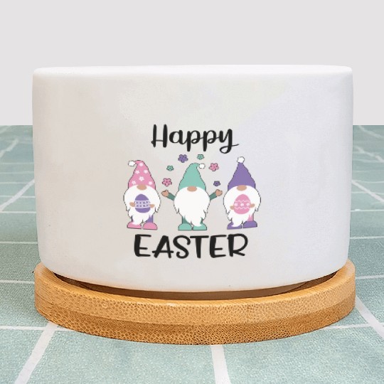 Happy Easter 2020 Gnome Egg Hunt Swea Plant Pots