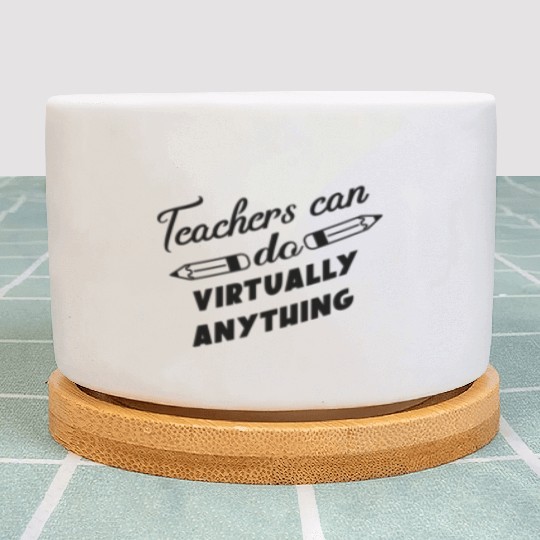 Best teacher GIft Plant Pots