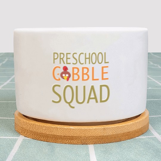 Preschool Gobble Squad Plant Pots