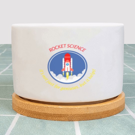 Rocket Scientist Plant Pots