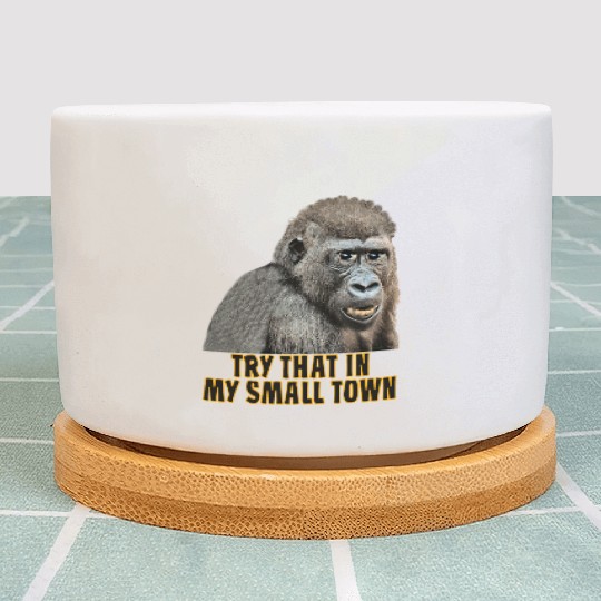 Small Town Ape Plant Pots