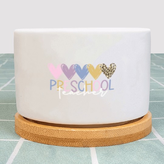 Preschool Teacher Back To School Preschool Teacher Plant Pots