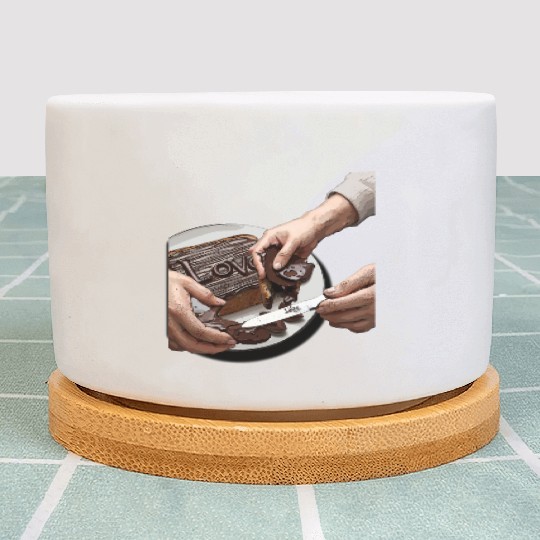 spread love design Plant Pots