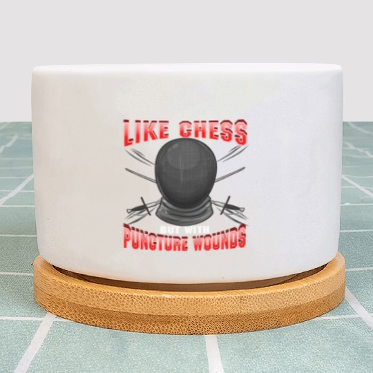 Fencing Like Chess But With Puncture Wounds Athlet Plant Pots