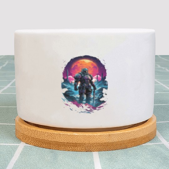 Astro Knight Plant Pots