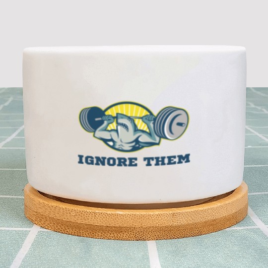 gym motivation chark design Plant Pots