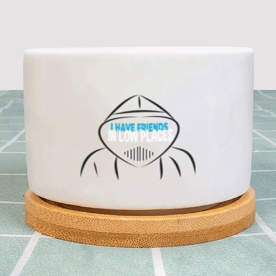 Funny Friends Design For Friendship Day Plant Pots