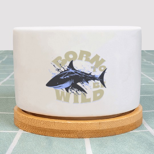BORN TO BE WILD Plant Pots
