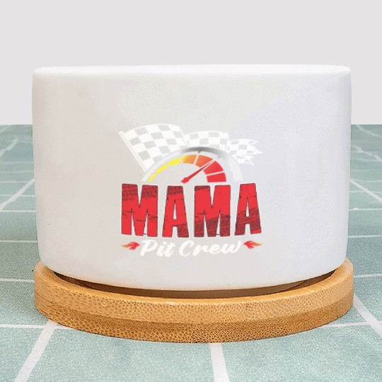 Mama Pit Crew Plant Pots