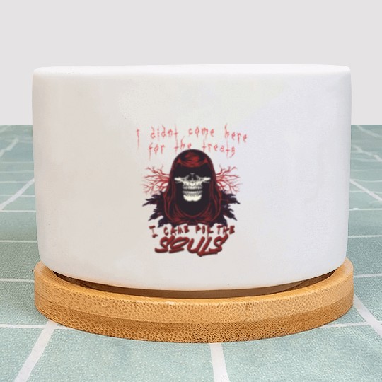 grim reaper; Halloween; souls; death; horror; Plant Pots