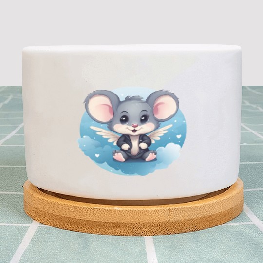 Mouse Angel Wings Rat Plant Pots