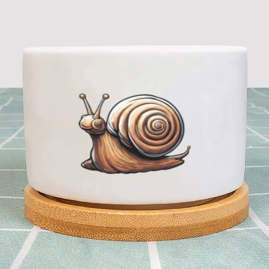 Snail / Animal / Slimy / Meadow / Grass / Pet Plant Pots