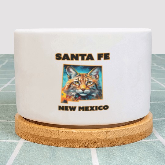 New Mexico - Bobcat Plant Pots