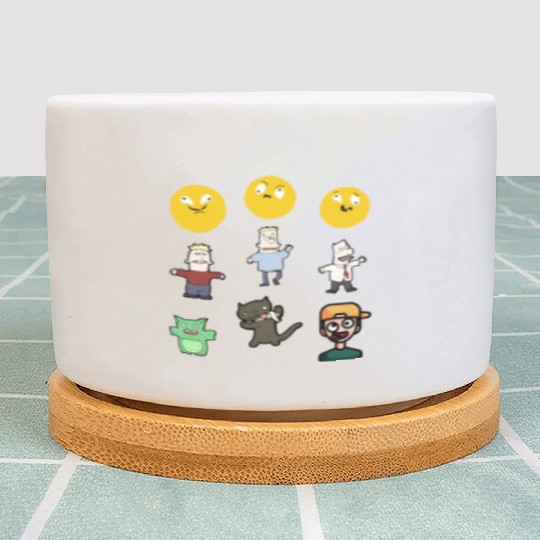 goofy ahh Plant Pots