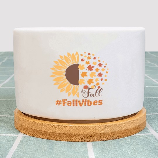 Fall Vibes Plant Pots