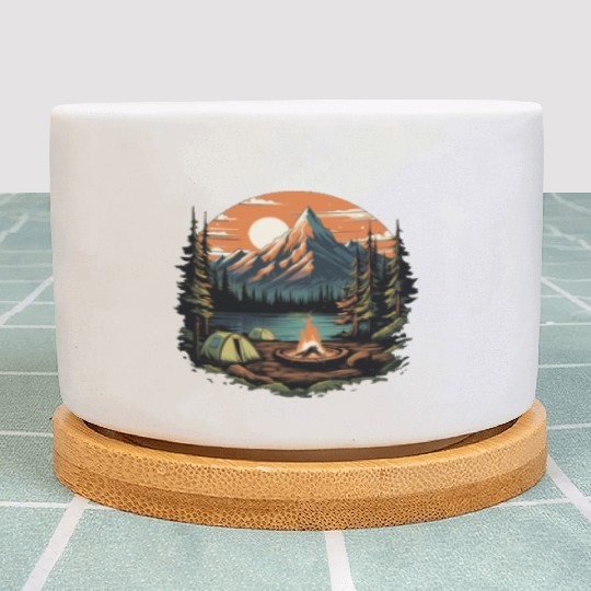 Forest nature trekking adventure Plant Pots