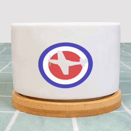 Fighter Jet Copilot Gift Plant Pots