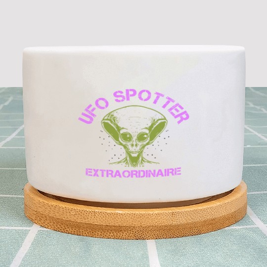 Alien, Aliens, UFO, UAP, Space Unknown Flight Plant Pots