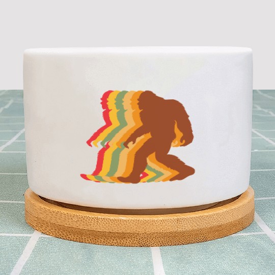 Retro Bigfoot Plant Pots
