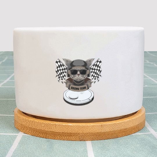 Robot Vacuum Cleaner Racing Team Robot Plant Pots