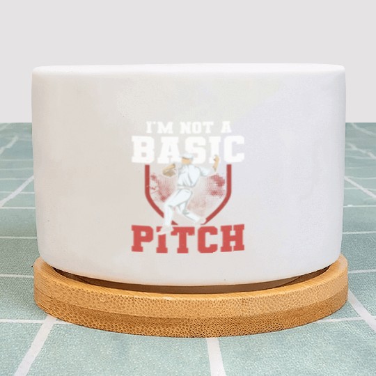 Funny Baseball Pitcher Plant Pots