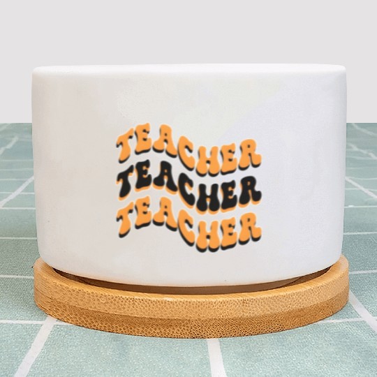 Teacher Best Teacher Ever Teacher Back To School Plant Pots