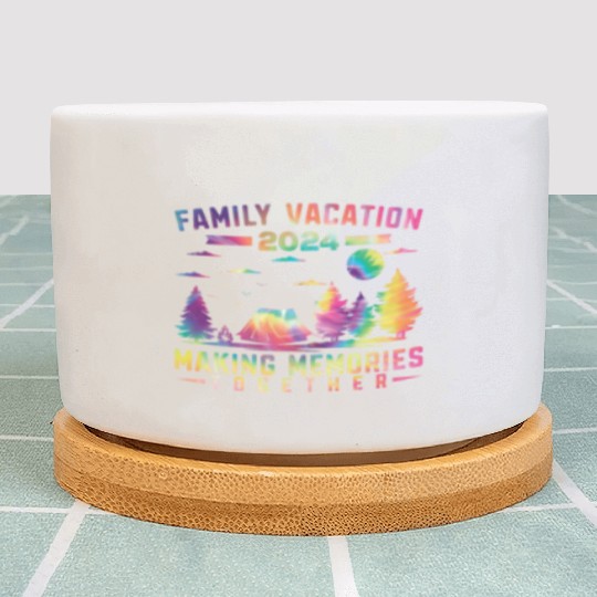 Summer Family Vacation Making Memories Plant Pots