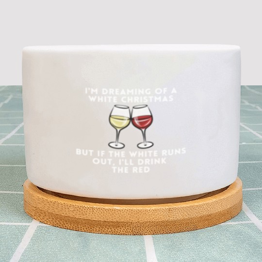 Dreaming of a white christmas - or maybe red Plant Pots