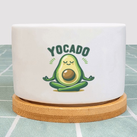 Yocado Peaceful Avocado Plant Pots