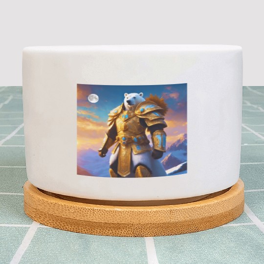 King Polar Bear Plant Pots