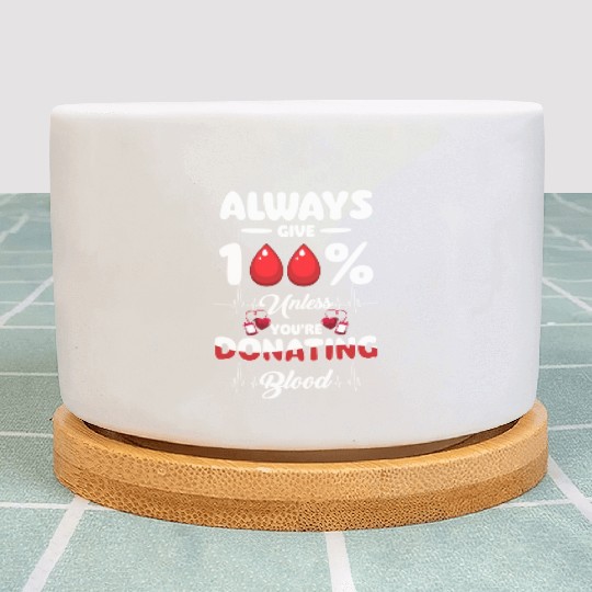 Blood Donation Thank You Savior Plant Pots