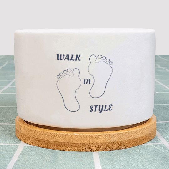 Walk in style - Navy Blue Plant Pots