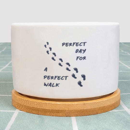 Perfect day perfect walk 2 - Navy Blue Plant Pots