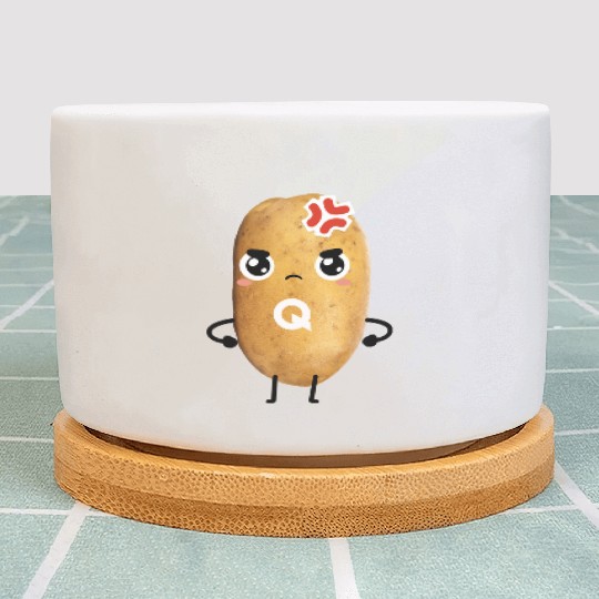 Grumpy QUARTY Plant Pots