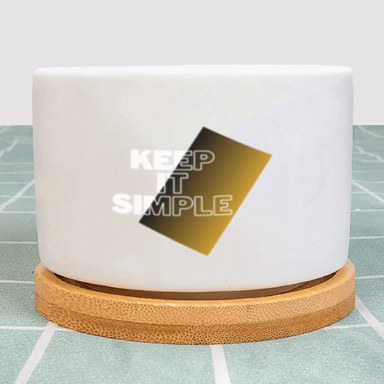keep it simple Plant Pots