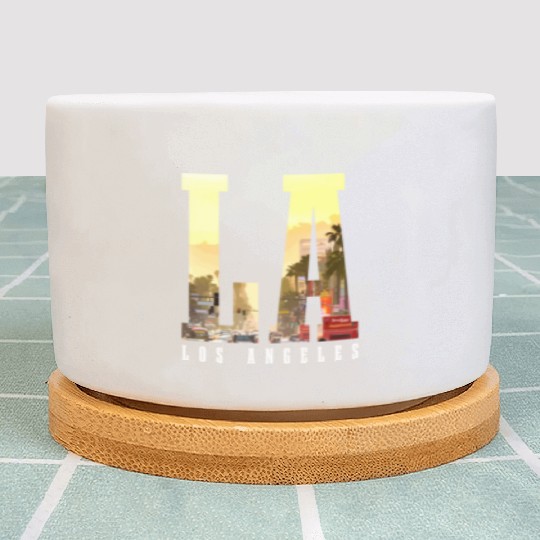 Los Angeles California LA Gift Plant Pots