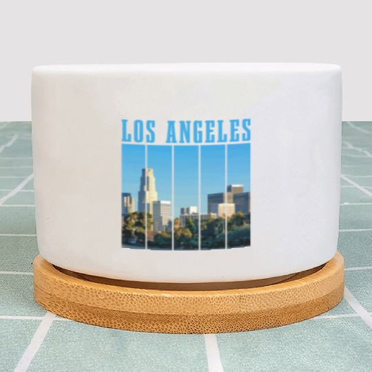 Los Angeles California LA Gift Plant Pots