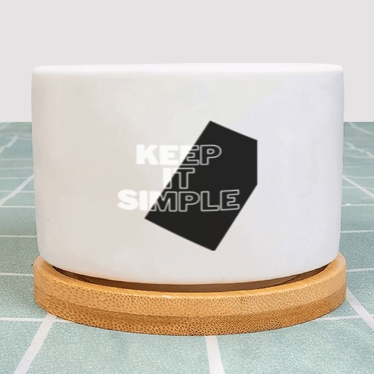Simply Elegant: Keep It Simple Design Plant Pots