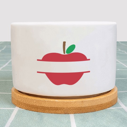 Teacher Monogram, teacher name Plant Pots