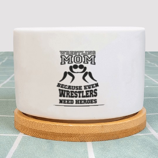 Wrestling Mom Passion Is Gift Best Coolest Oke Plant Pots