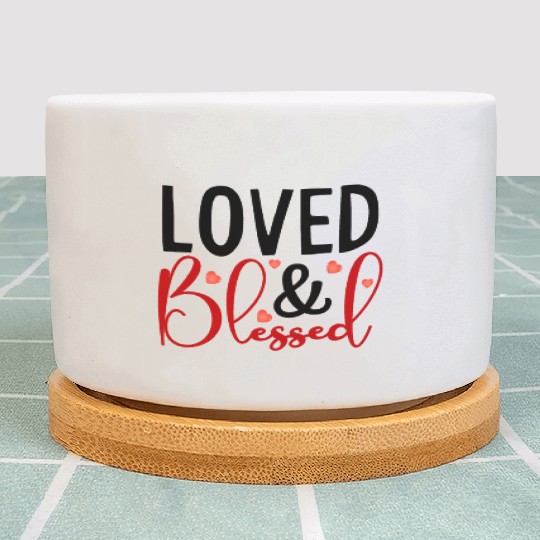 Blessed Love Fusion Plant Pots